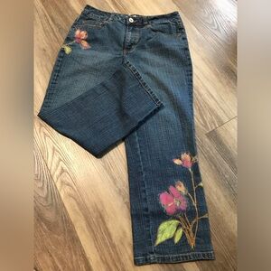 Denim cropped Jeans 6